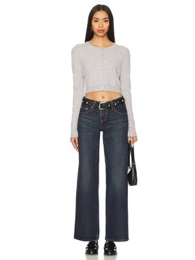 Levi's Dark Blue Wide-Leg Low Loose Jeans